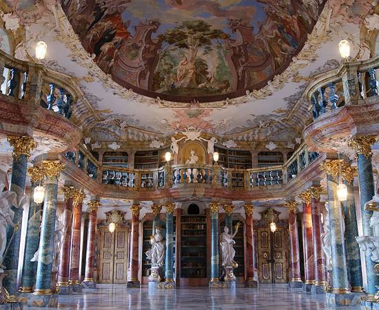 BIBLIOTECA DA ABADIA DE WIBLINGEN